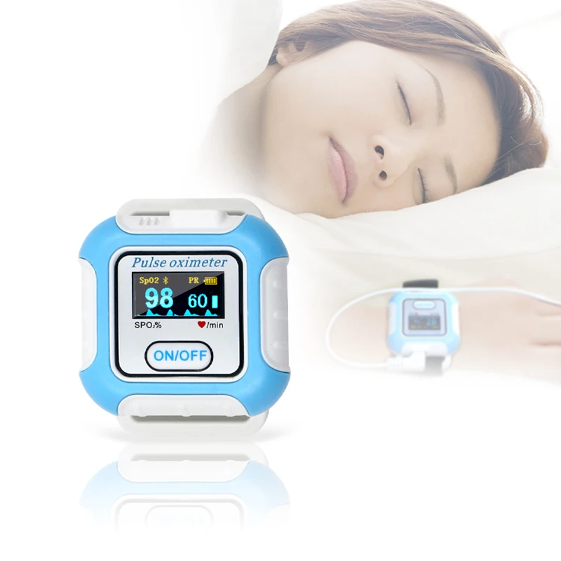 Berry BM2000A  Heart rate blood oxygen pressure sleep monitor Rate blood oxygen pressure sleep monitorWearable Sleep Screener Digital Wrist Pulse Oximeter  Measure Snoring Respiratory Rate for Adults